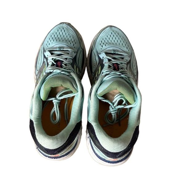 New Balance 860 v7 blue lime running sneakers - Picture 8 of 8